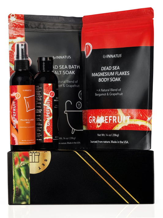 Luxury Dead Sea Spa Gift Set – Bath Salt, Mud Mask, Lavender Facial Spray & Essential Oil – Relaxation, Hydration & Detox Kit for Self-Care